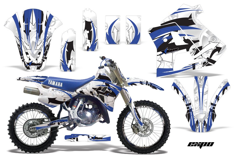 Yamaha WR250z 91-93-Graphics Kit Decal Expo U NPs